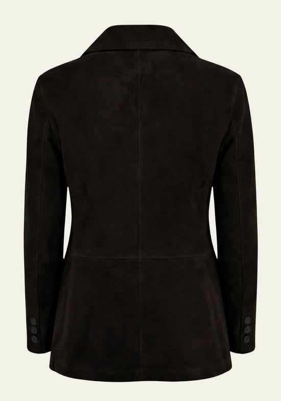 Jacket aus Veloursleder