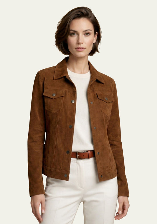 Lederjacke im Heritage-Design