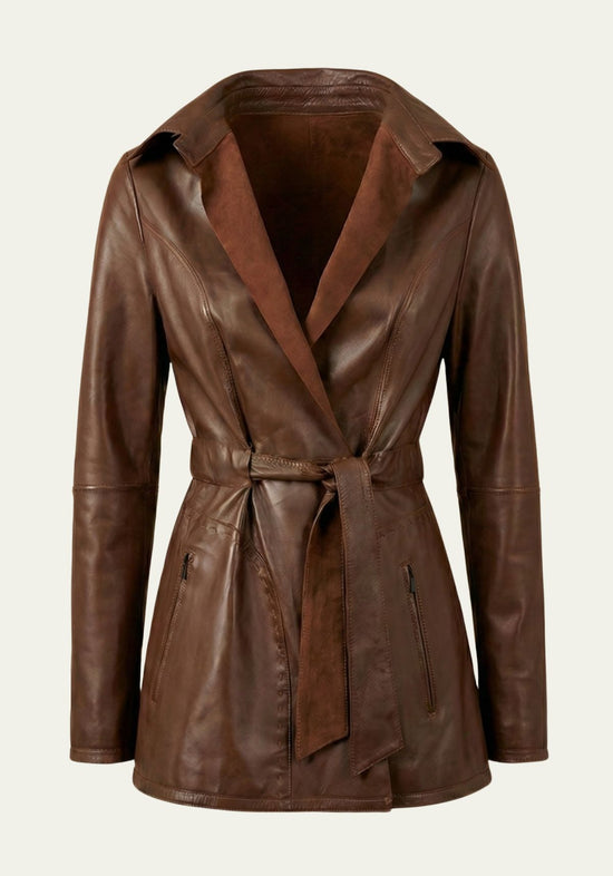 Lederjacke -  Zwei Looks in Einem