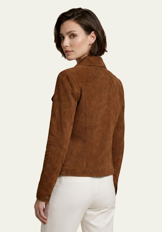 Lederjacke im Heritage-Design