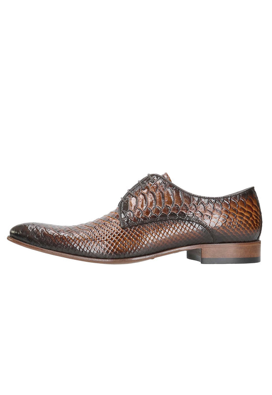 Herren Lederschuhe Fabio Modell A328 Braun