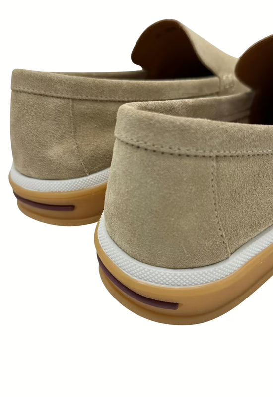 Herren Loafer aus Leder in Beige (HOL300)