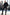 Jacke Levin Schwarz – Curly Lammfell im urban-lässigen Look