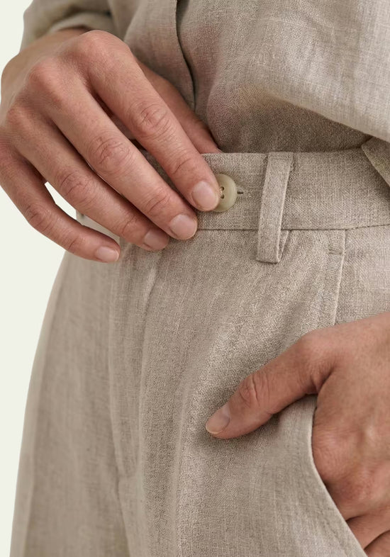 Damenhose in Beige – Relaxed Fit