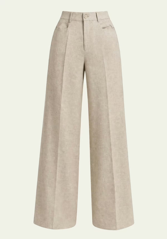 Damenhose in Beige – Relaxed Fit