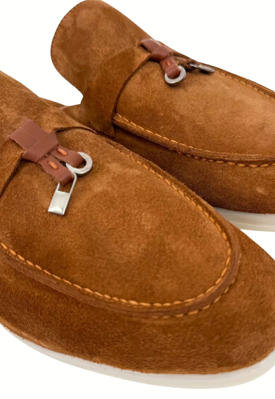 Herren Slipper Whiskybraun mit Tassel-Detail (HOL70)