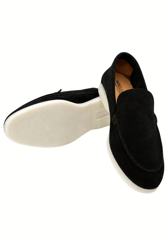 Herren Loafer aus schwarzem Leder – Stilvoller Komfort (HOL60)