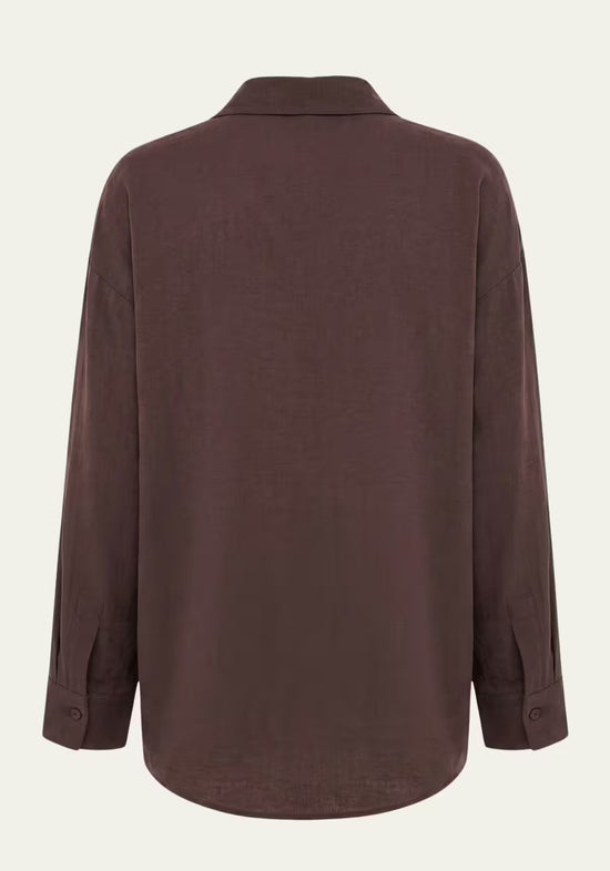 Damenhemd &Damenhose Pure Elegance - Coffee Brown