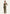 Damenhemd & Damenhose Leinen  Khaki – Blazer & Palazzo-Hose