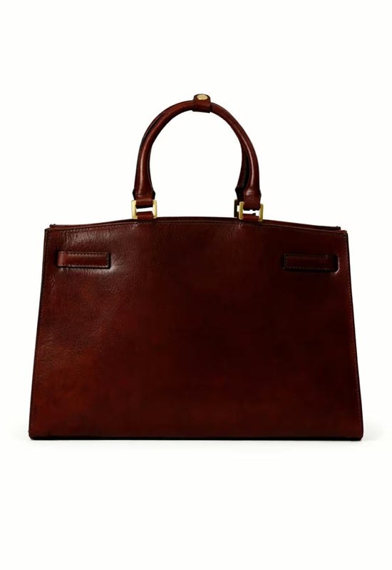 Premium Leder Hobo Tasche „Noravia“ – Braun