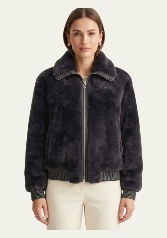 Luxuriöser Lammfell-Blouson aus Shearling – Modell 1051